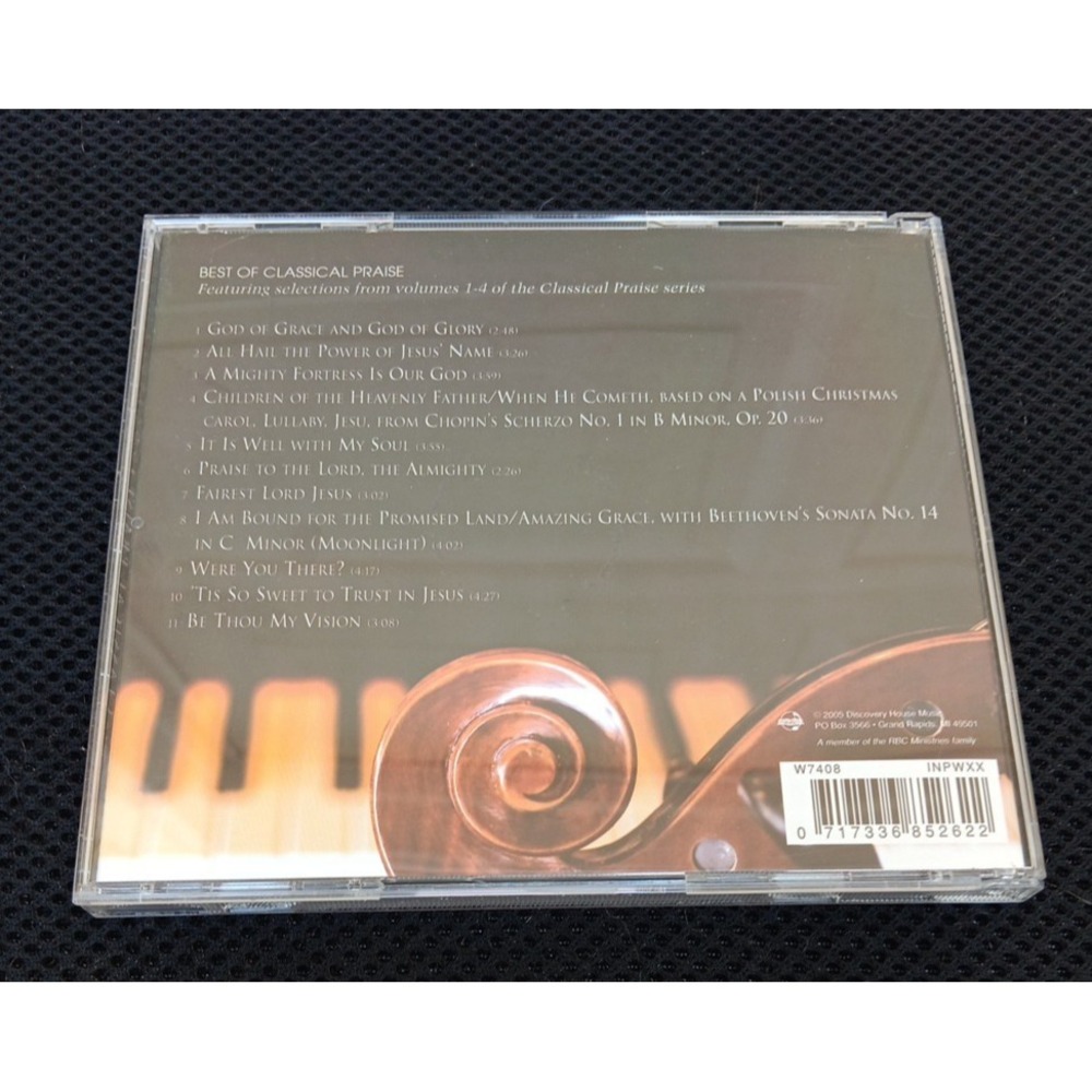 Piano and Strings Best of Classical Praise (2005, CD) - Picture 2 of 4